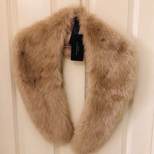 Brand new Zara faux fur scarf